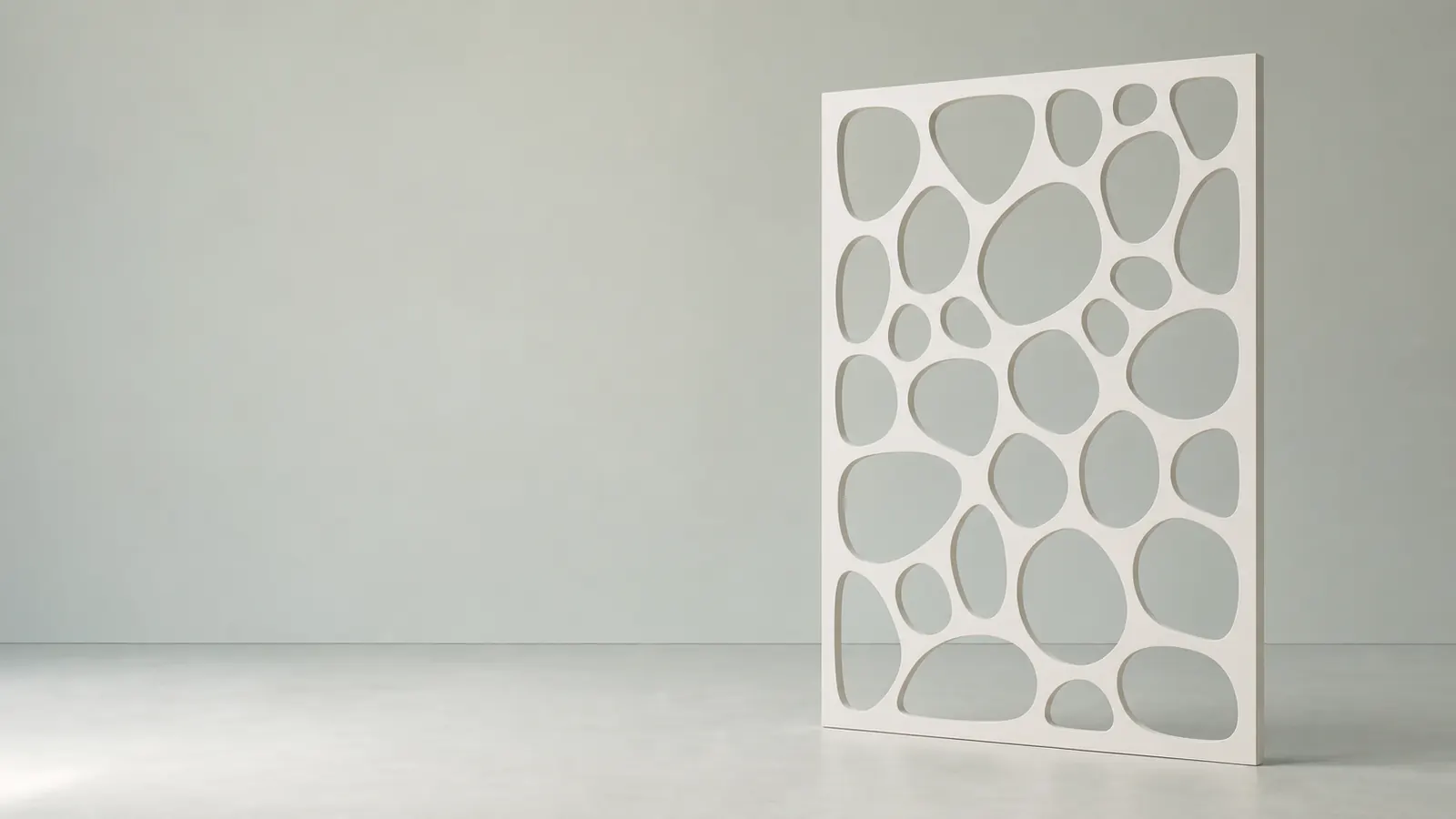 Siyah renk CNC seperatör panel